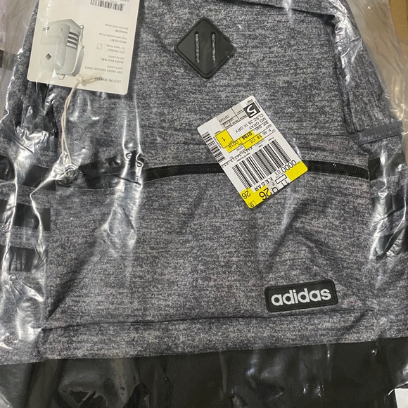 Adidas NWT backpack in Grey - Picture 2 of 2
